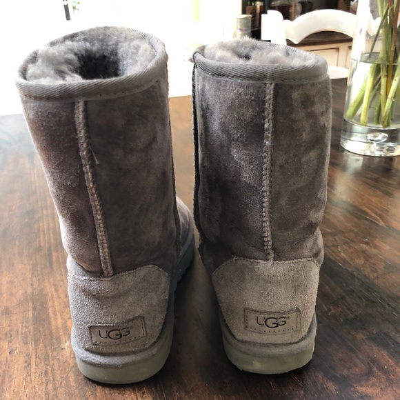 UGG Classic short II grey size 8 - Picture 2 of 11